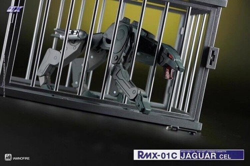 Ocular Max OX MMC RMX-01C JAGUAR CEL Ravage With Dog Cage Action Figure in stock - Picture 7 of 16