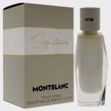 MONTBLANC SIGNATURE TRAVEL SPRAY 30 ML SPRAY FOR HER WOMEN'S  NEW SEALED