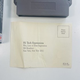 Win Lose or Draw &mdash; NES Nintendo Game Original Authentic BOX and Insert