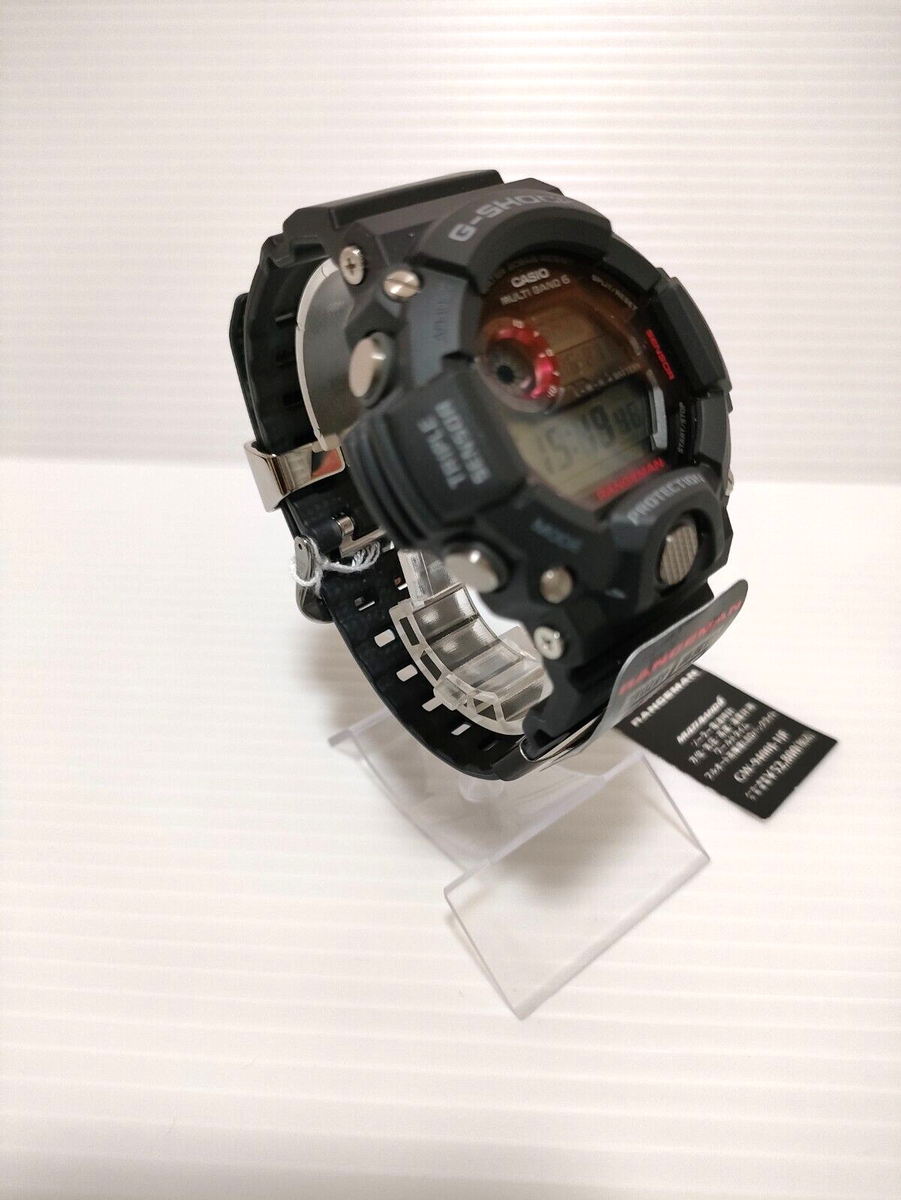 Casio G-Shock Rangeman GW-9400J-1JF 53.5 mm Black Resin Case with