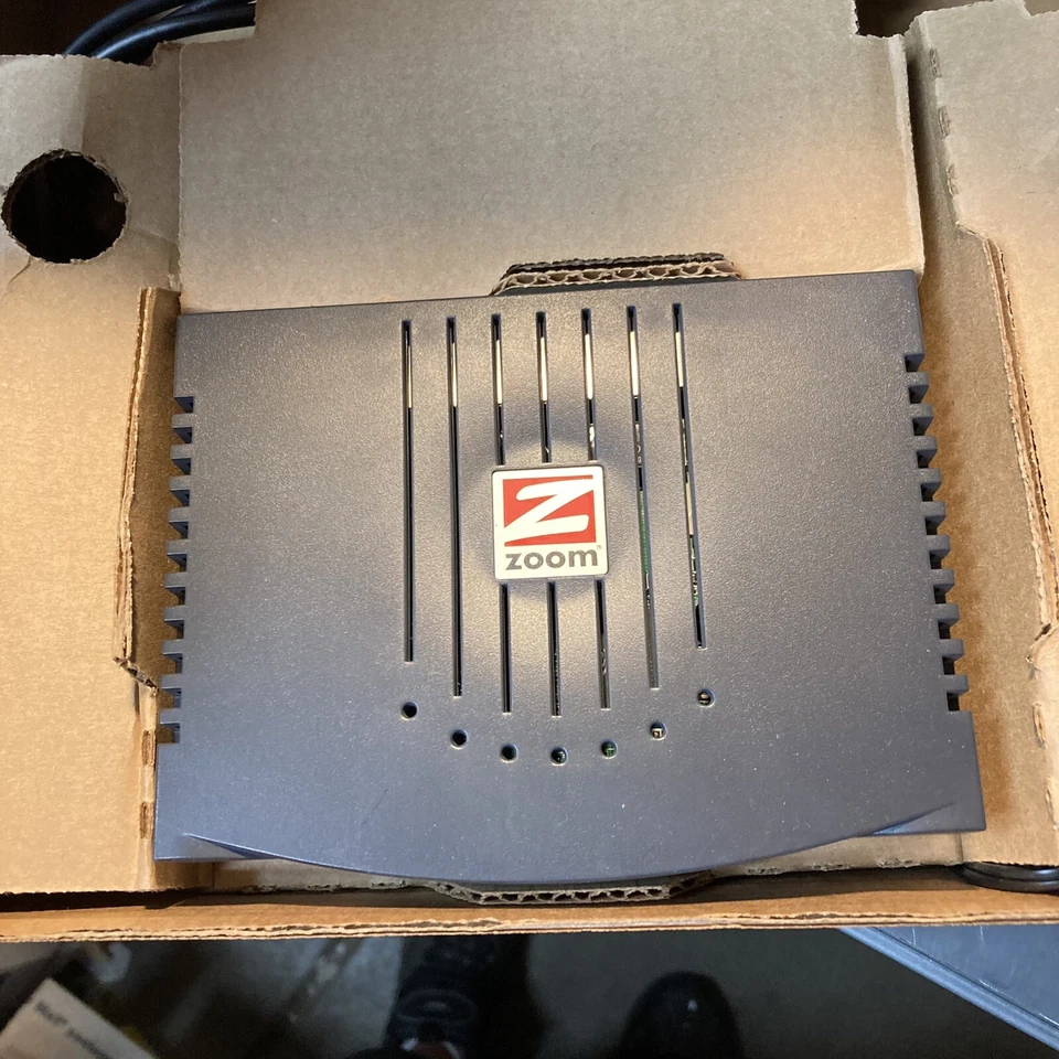 Zoom 5554 5554A Series 1049 ADSL X5 Modem Gateway Router Firewall 10/100 - Image 3 of 4