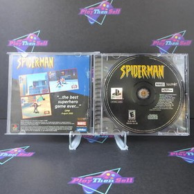 Spider-Man PS1 PlayStation 1 + Reg Card Complete - 1 Year Warranty EX Cond