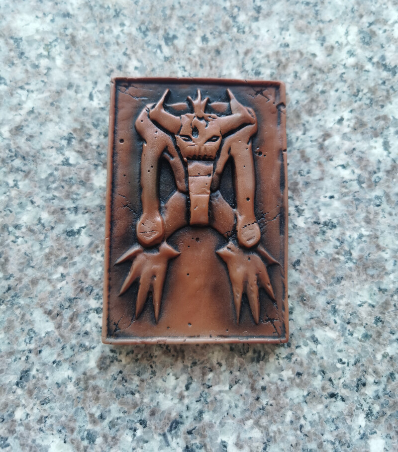 Anime Yu-Gi-Oh! Egyptian God Artificial Stone Cards Collection Cosplay Props Toy