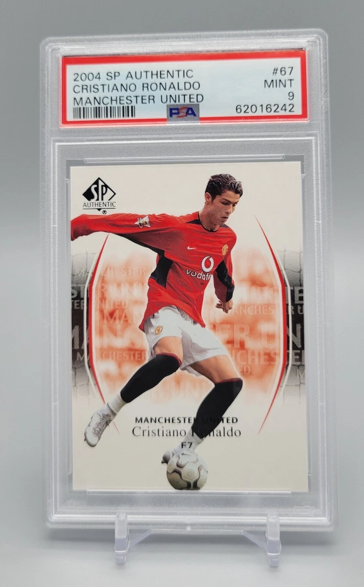 2004 SP Authentic Manchester United Cristiano Ronaldo #67 for sale