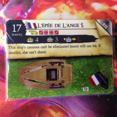 Wizkids Pirates Savage Shores ''Lepee De L'ange'' #015   X1