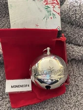 1985 WALLACE SILVER PLATE SLEIGH BELL