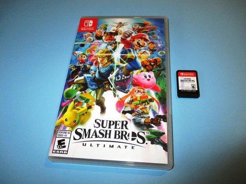Super Smash Bros. Ultimate Nintendo Switch Game w/Case