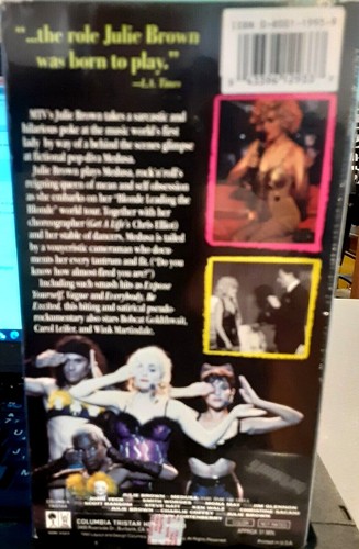 vhs new Julie Brown is MEDUSA DARE To Be TRUTHFUL 1992 FIRST PRINTING SEALED HTF - Picture 2 of 3
