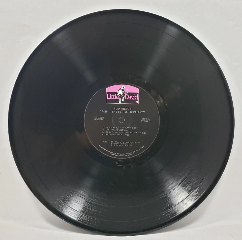 Flip Wilson - "Flip" - The Flip Wilson Show [1970 Used Vinyl Record LP] - Image 3 of 4