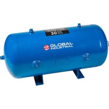 Global Industrial 30 Gallon Air Receiver Surge Tank 175 PSI