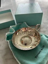 Mappin & Webb silver-plated wine taster, made for Tiffany & Co 