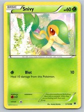 2016 POKEMON SNIVY FATES COLLIDE 5/124 C NM A90861 FREE S&H