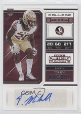 2018 Panini Contenders Draft Picks College Ticket Trey Marshall #252 Auto 02qo