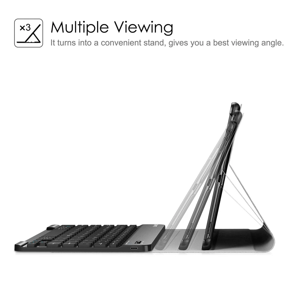 Keyboard Case for Samsung Galaxy Tab S5e 10.5 2019 Model SM-T720/T725/T727, S... - Image 4 of 4