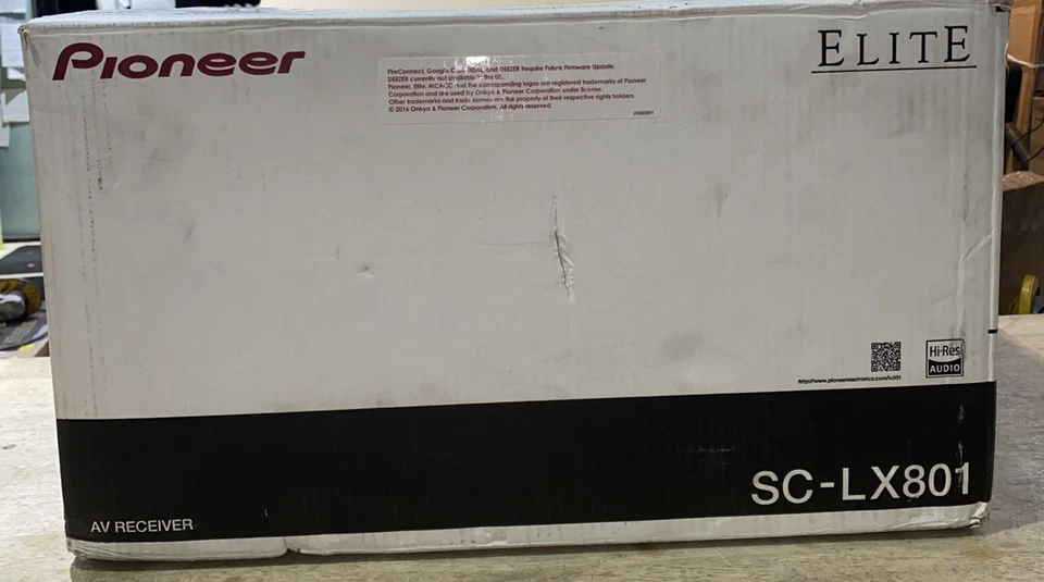 Pioneer Elite SC-LX801 9.2 Channel Network A/V Surround Receiver - Image 2 of 4