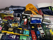 Diecast Mixed Lot Toy Cars  Trucks Collection, Boxed  Loose, Parts junkyard
