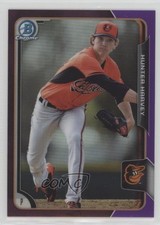 2015 Bowman Chrome Prospects Purple Refractor 139/250 Hunter Harvey #BCP26 0c1o