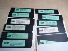 COM Science Software for Commodore 64 Disks untested set of 11