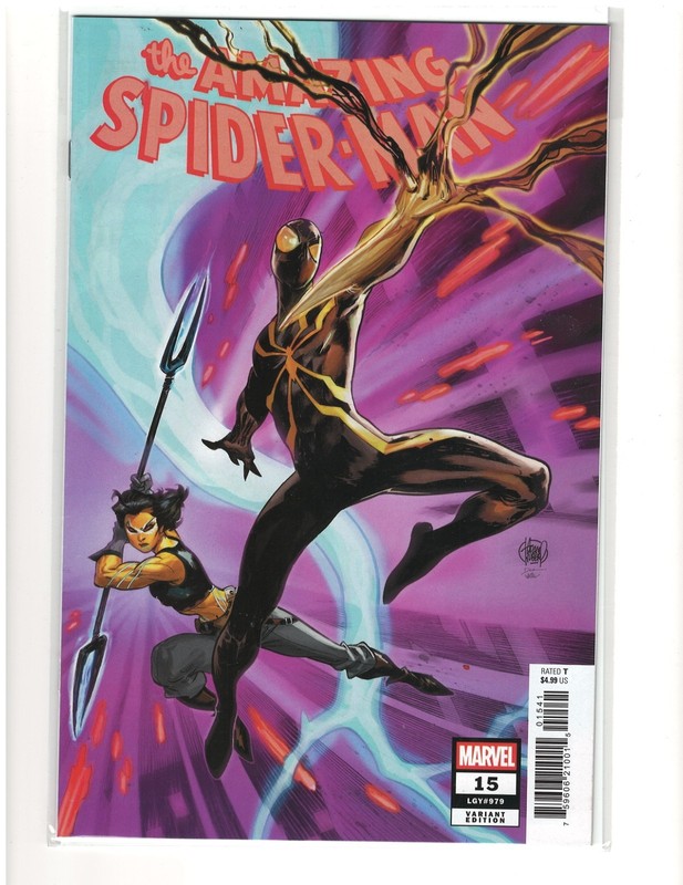 Amazing Spiderman Volume 7 #15 Adam Kubert variant 9.6
