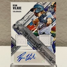 2022 Panini Diamond Kings DK Material Signatures Rookie Auto RC Ryan Vilade