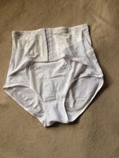 Vintage Crown-ette size 36/3X White Waist Cincher Brief Style 8213 NWOT