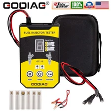 GODIAG GT113 Fuel Injector Tester Fuel Injector Cleaner Kit for Cars,Motorcycle