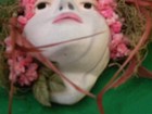 Bisque Mask of Lady - Wall Hanging — photo 4
