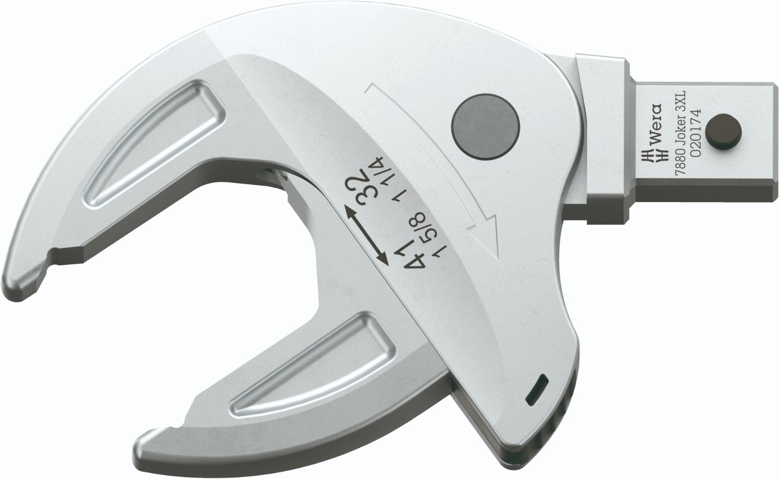 Wera 7880 Joker 3XL Self-setting Insert Spanner 32-41 mm, 14x18 mm Square Drive