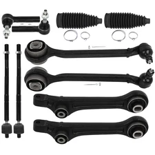 Front Tie Rod End Link Control Arm and Ball Joint For Dodge Challenger Charger
