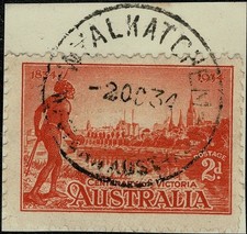 WA Postmark - Wyalkatchem Western Australia. 1934