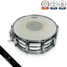 Ludwig LM400 Metal Snare Drum USA Chrome Finish