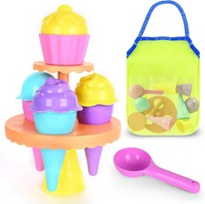 Beach Toys Ice Cream Sand Toys Toddlers Beach Essentials Kids Girls Boys Sand