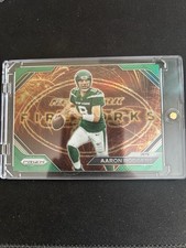 2023 Panini Prizm - Fireworks Aaron Rodgers #F-7 Green  Prizm