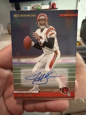 2024 Donruss Retro Jeff Blake #17 SSP Auto /25 Bengals 