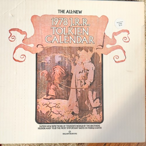 J.R.R. Tolkien 1978 Calendar Illustrated by The Brothers Hildebrandt