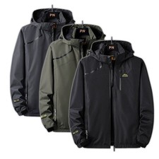 Herren Softshell Regen Outdoor Jacke Softshelljacke Wasserdicht & Winddicht