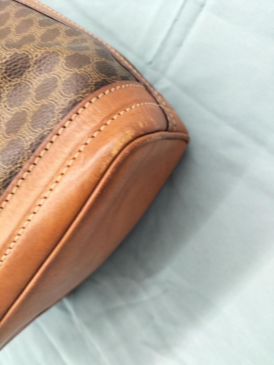 Drawstring Bag Model M90 Macadam Pattern CELINE - image 8