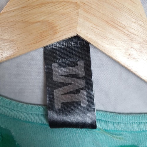 Ed Hardy Sukienka Damska Medium Aqua Tiger Tatuaż Grafika Dekolt w serek Mini Sweter Tunika - Zdjęcie 19 z 22