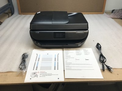 HP OfficeJet 5258 Color Inkjet Printer NO INK Multifunction 4K Pg Ct