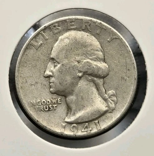 1941-P 90% Silver Washington Quarter US Mint Philadelphia