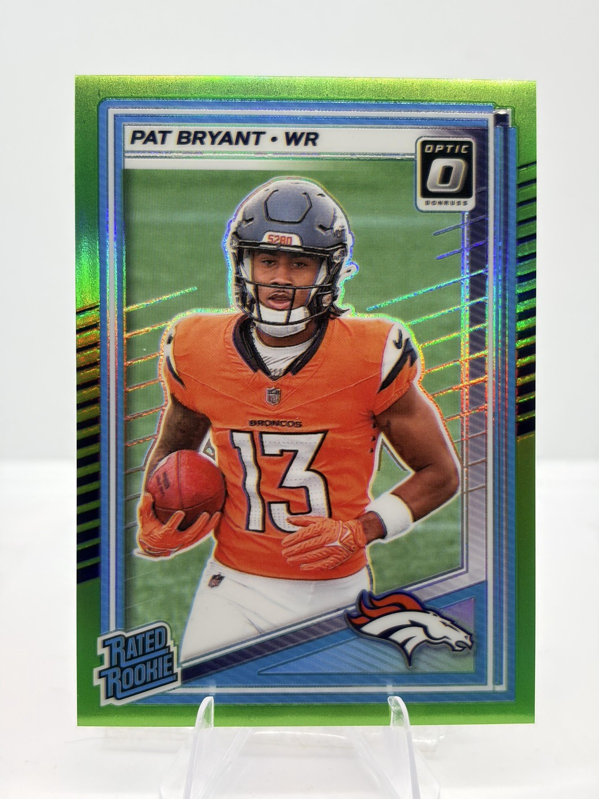 2025 Donruss Optic Pat Bryant #215 Lime Green #/50