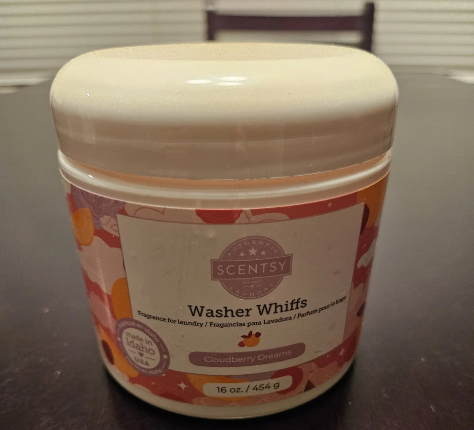 Scentsy Washer Whiffs CLOUDBERRY DREAMS 16 oz. Laundry Fragrance Booster Foto 2 de 2