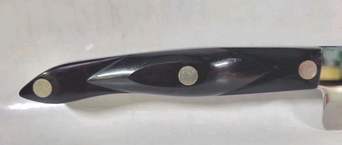 CUTCO 1725 JI, 9 1/4" French Chefs Knife, USA(Brown Swirl Handle) 15" Overall - Picture 3 of 10