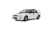 1/18 Subaru Impreza WRX Type RA STI White 2000 Model Car by Otto Mobile OT490