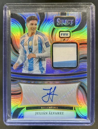 2024-25 Panini Select FIFA Julian Alvarez Auto Memorabilia Jersey #AM-JA