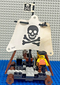 Lego Pirates 6261 Raft Raiders w/instructions. Missing 1 gold coin. No box