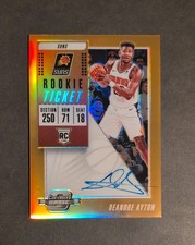 2018 Panini Contenders Optic Football Cards - Final SP/SSP Print Runs 14