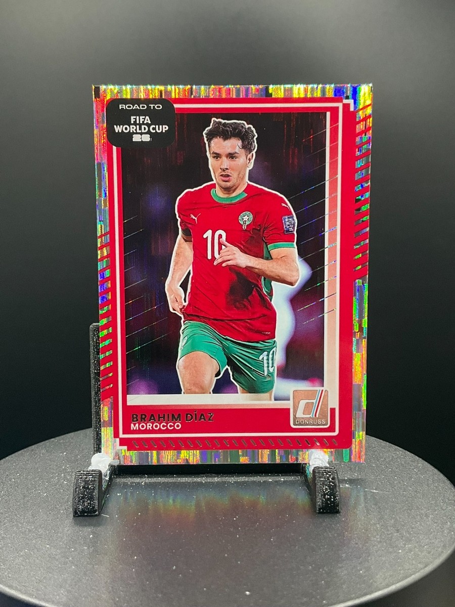 2025-26 Donruss FIFA World Cup SILVER #96 Brahim Diaz, Morocco | eBay