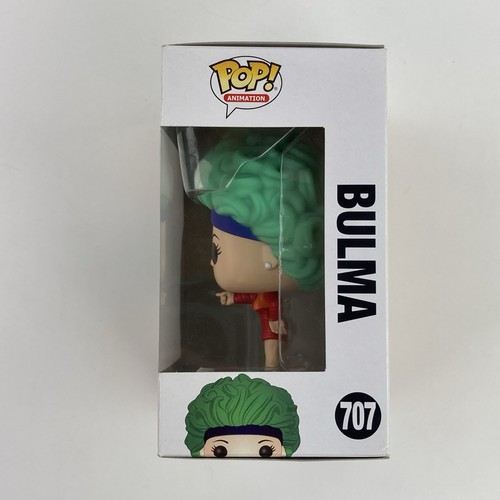 Funko Pop! Vinilo: Dragon Ball - Bulma #707 con protector de caja ~ ENVÍO GRATUITO - Imagen 5 de 7