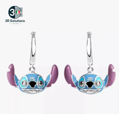 Anime Creative Lilostitch Ohrringe Anhänger Cute Stitch Metallohrringe Ac